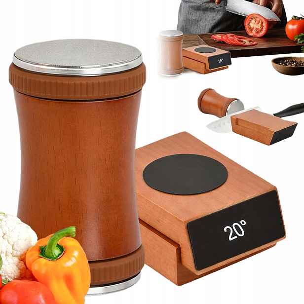 Brousek Pro Nože S Magnetickou Základnou, 2 Úhly Ostření 15° 20° Trvanlivá