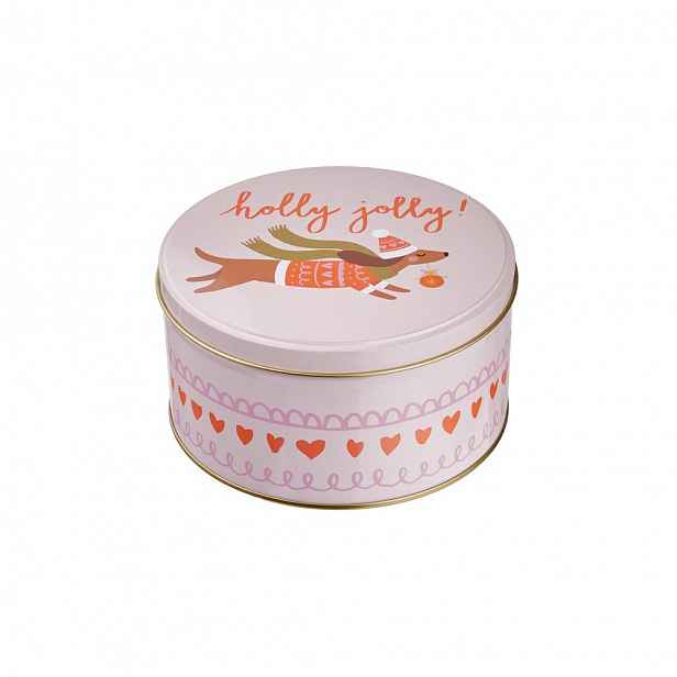 Butlers COOKIE JAR Dóza kulatá jezevčík 13,5 cm