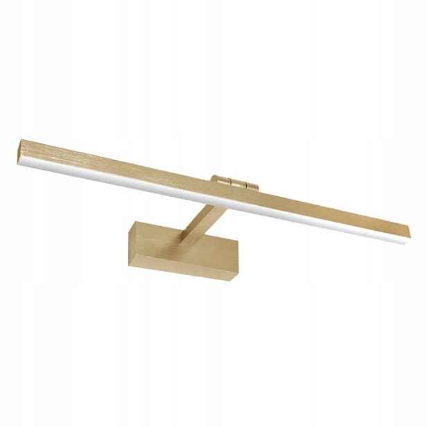 Koupelnové Led Nástěnné Svítidlo Nad Zrcadlo Lampa 12W 50cm Zlatá IP44