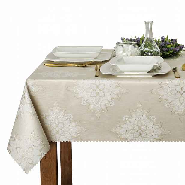 Ubrus odolný proti skvrnám U3 6475-3260 160 x 160 cm