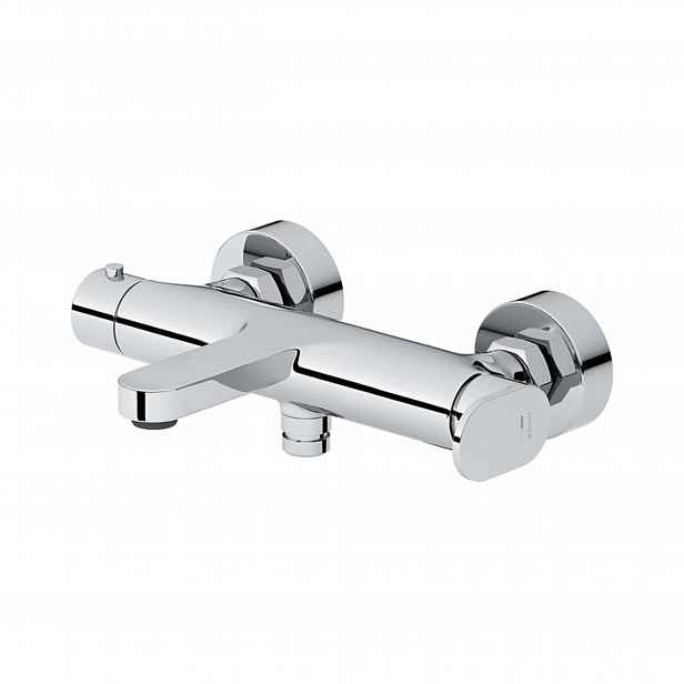 Vanová a sprchová baterie Cersanit Luna chrom nástěnná S1057-013 35 mm Eco