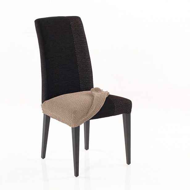Nueva Textura decoDoma napínací potah strečový NIAGARA oříšková židle 2 ks 40 x 40 cm