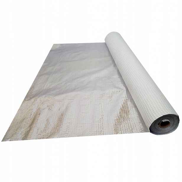 Fólie Parotěsná Aluminiová Vyztužená Parotěsná Střecha Podkroví Alu 90 g