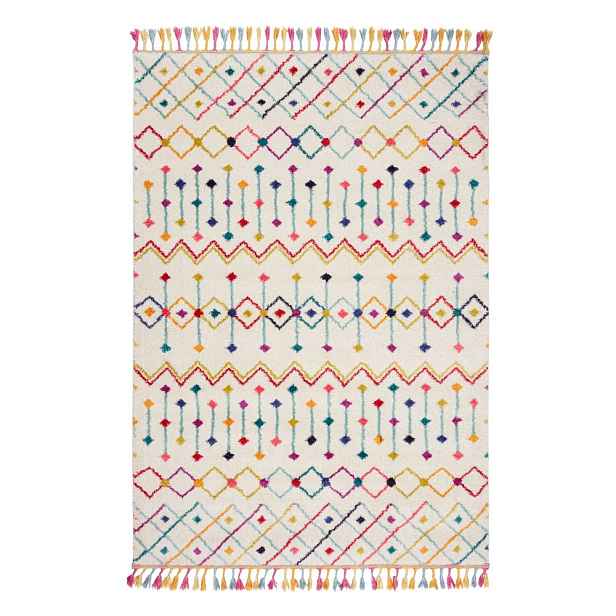 Krémový dětský koberec 200x290 cm Prairie – Flair Rugs