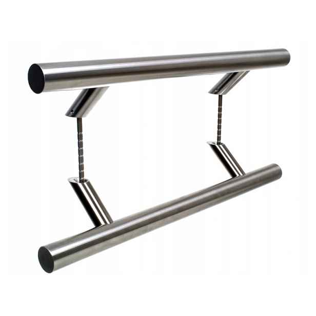 Madlo Klika Antaba Nerezová Dveře Inox kulatý 650mm 45° oboustranné