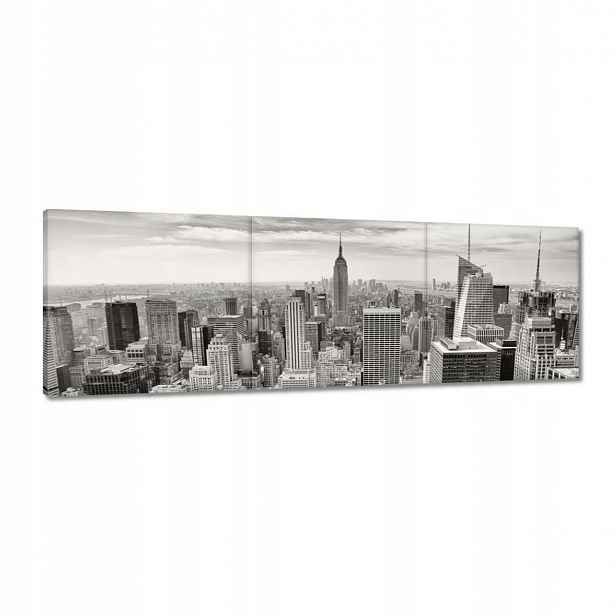 Obrazy 120x40 Manhattan z ptačí perspektivy