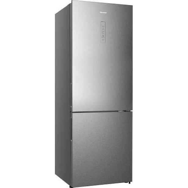 Kombinovaná lednice Hisense stříbrná RB645N4BID