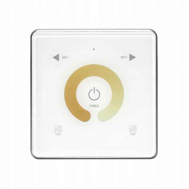 Nástěnný ovladač, dotykový panel SW0105 2,4G bílý