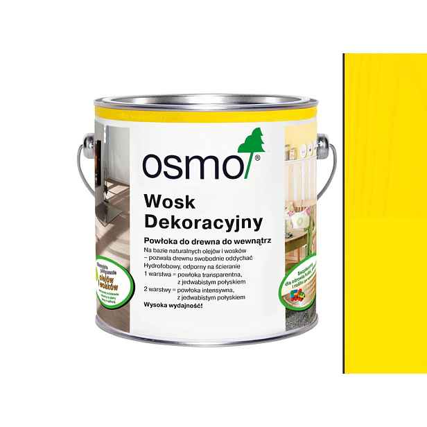 Osmo 3105 vosk Žlutý Kadmiový 0,375L