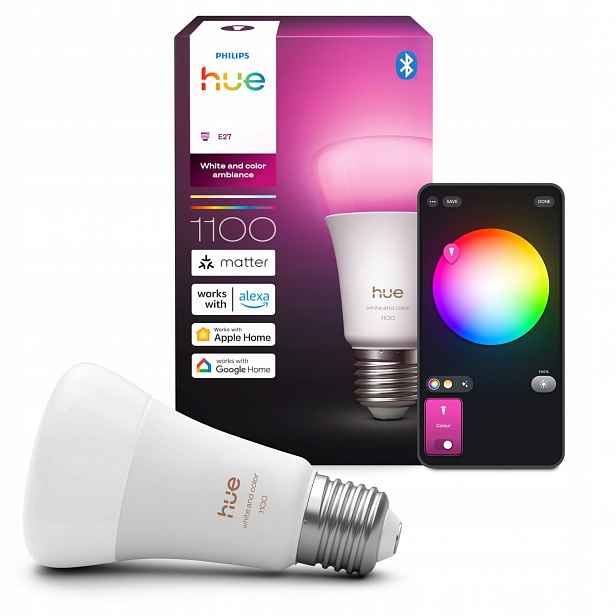 Philips Hue Inteligentní žárovka White Color Ambiance A60 E27 1100 lm