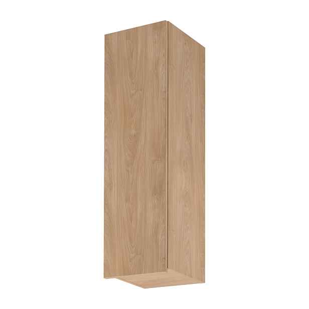 Vysoká horní kuchyňská skříňka SALERNO - šířka 30 cm, dub, levé provedení