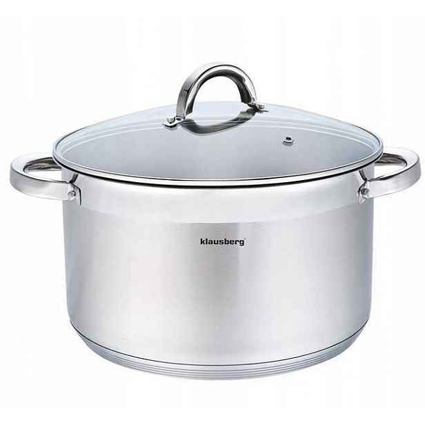 Hrnec Klausberg KB-7128 9,5L 28cm Indukce ocelový poklička