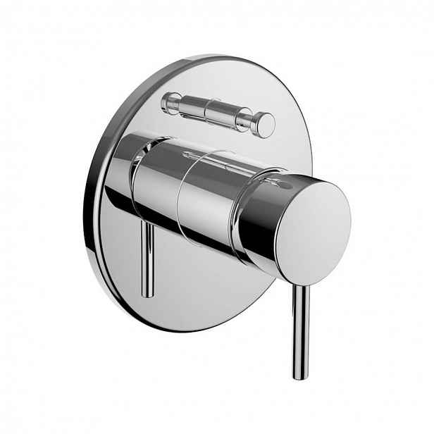 Laufen Twinplus - Vanová baterie pod omítku, se 2 výstupy, zavzdušňovací ventil, chrom HF505489100000