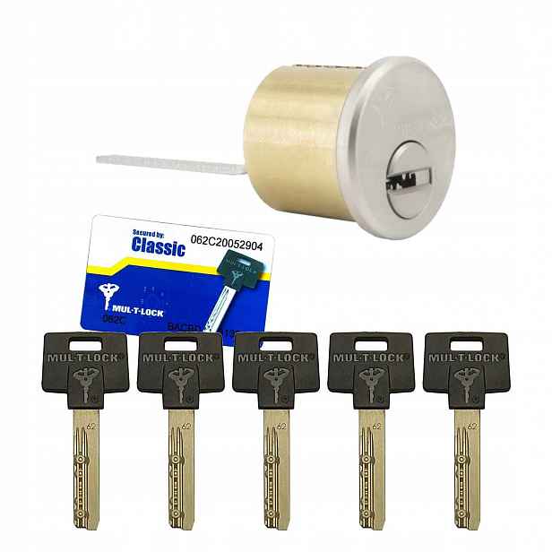 vložka Mul-T-Lock Classic Rim saténová