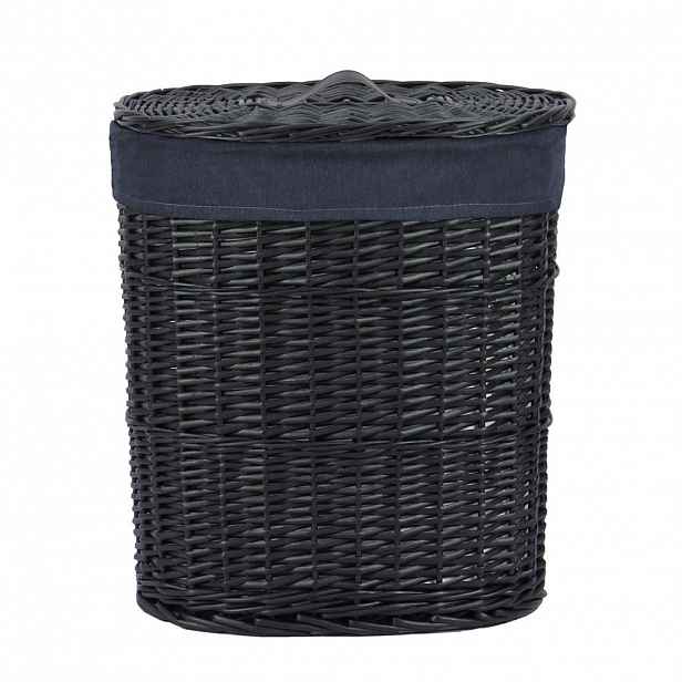Ambia Home KOŠ NA PRÁDLO, černá