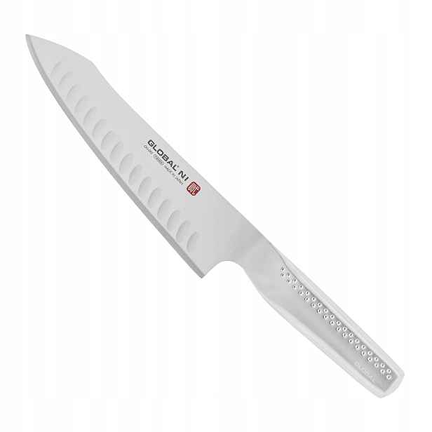 Nůž japonský, orientální, drážkovaný, 20 cm Global Ni GN-002