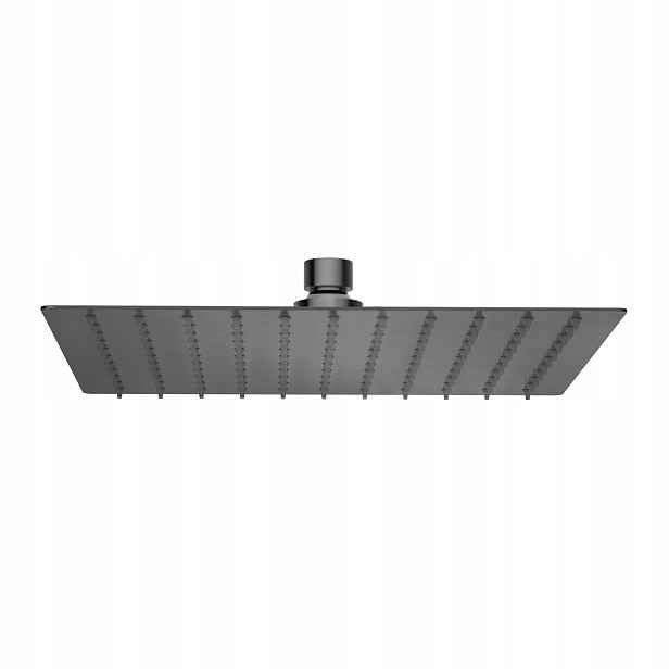 Sprchová Dešťová Sprcha Čtvercová Cascade Gun Metal Balneo