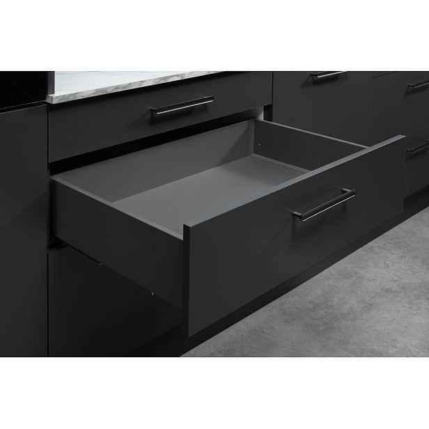 Šuplík Hafele Matrix S Slim 2.0 Střední H135 350 Antracit matná