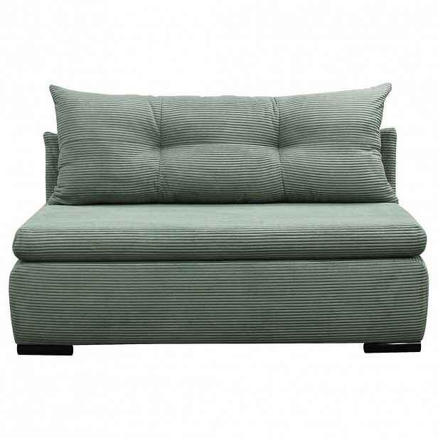 MID.YOU ROZKLÁDACÍ POHOVKA, textil, zelená