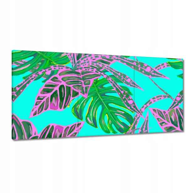 Obrazy 120x60 Monstera Listy růží