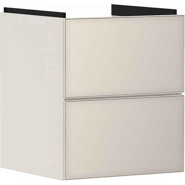 Skříňka pod umyvadlo bez umyvadla Hansgrohe Xevolos E 48x57,5x47,5 cm písková matná béžová mat 54173790