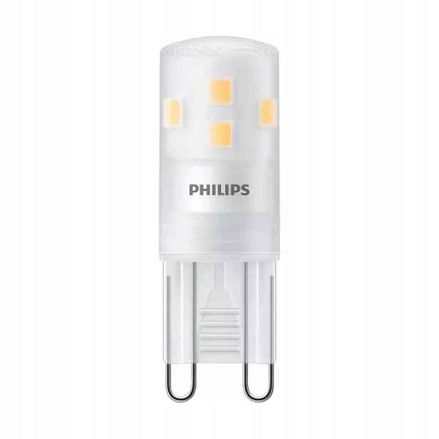 6x Led žárovka G9 Philips 1,9W 25W 220lm Teplá Barva 3000k Premium Sada