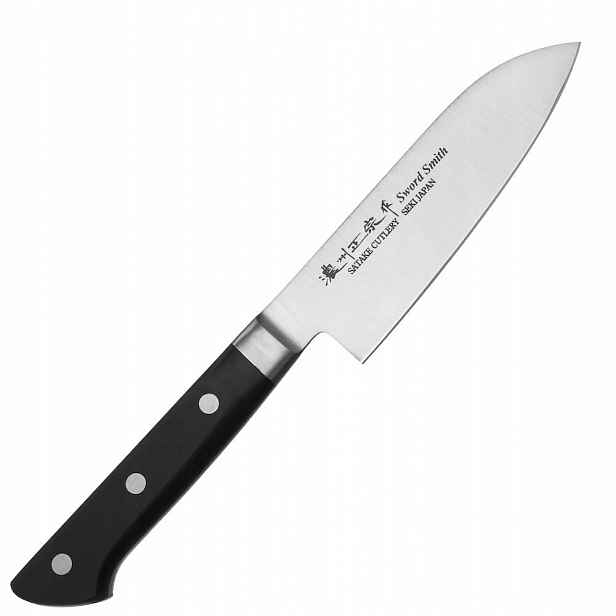 Satake sanitu Japonský Nůž Univerzální Santoku na Zeleniny 13,5 cm