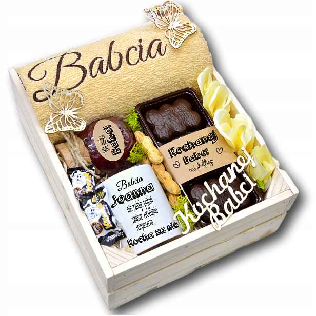 Den babiček, ručníky, výšivka, dárek, poděkování
