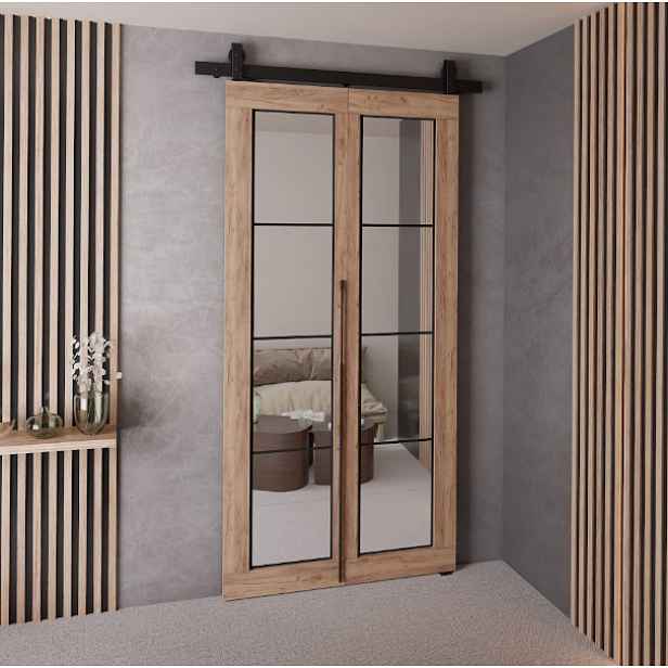 KIER Posuvné dveře QUDIO M5 | 80 cm Barva: Craft