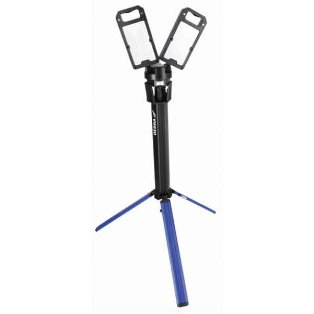 Skládací dvojitá Led lampa 5000 lm, stativ, dvě barvy, Dedra L1068