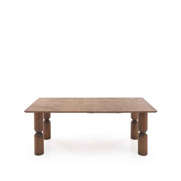 Velký rozkládací stůl Melton (200–300x101 cm), světlý ořech