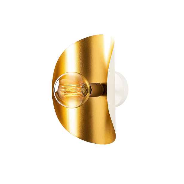 Opviq Nástěnná lampa Sivani VI bílá/zlatá