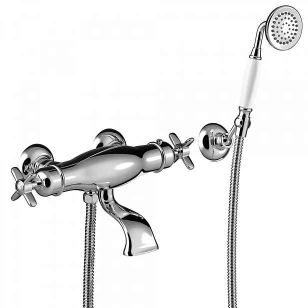 Tres TRES-CLASIC 24217409 Termostatická baterie pro vanu/sprchu - lesklý chrom