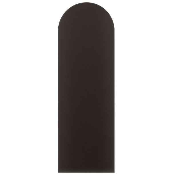 Čalouněný nástěnný panel s EKO KŮŽÍ různé rozměry x šířka 20 cm hnědá oblouk MyBestHome Rozměr: 20x100 cm