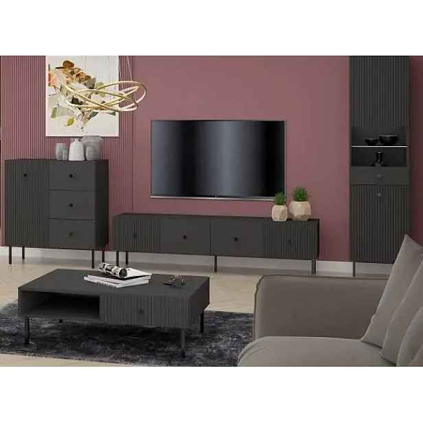 Casarredo Obývací sestava ALMONTE - antracit