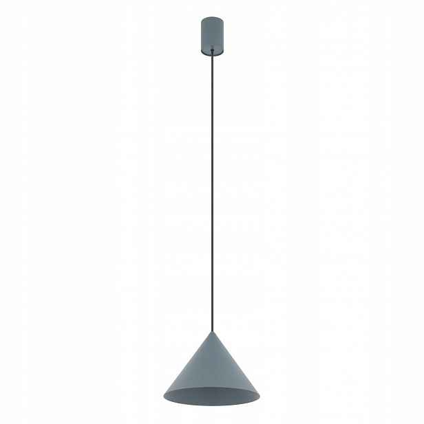 Šedá závěsná lampa Zenith nad jídelní stůl, moderní, Nowodvorski