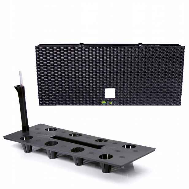 Květináč zavlažovací box 25x60x24cm antracit
