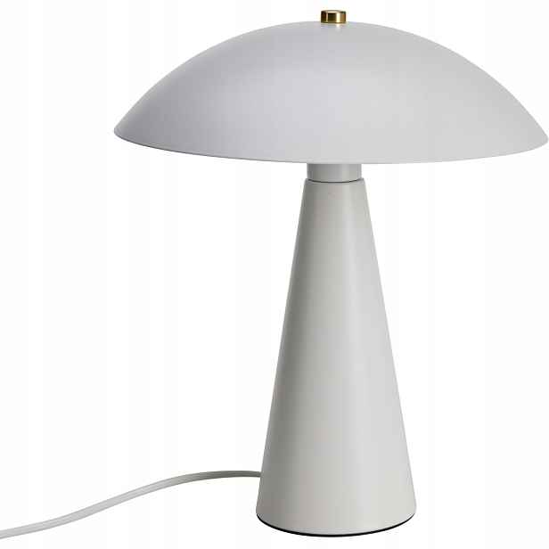 Lampa Houba Kovová Ø 26 CM Výška 31 CM Závit G9 Bílá
