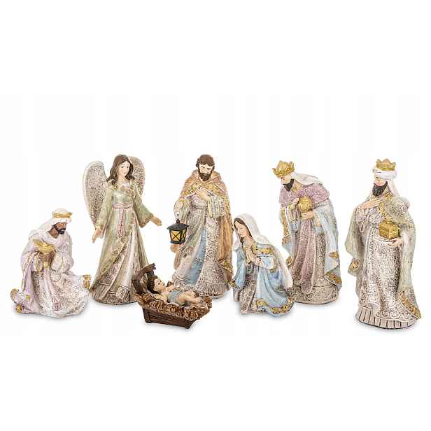 Vánoční Betlém 72 CM Svatá Rodina, Tři Králové, Andělské Figurky
