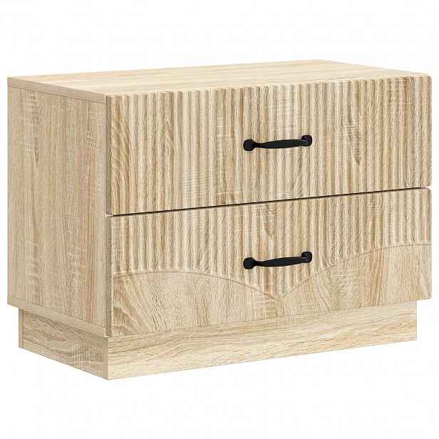 vidaXL Noční skříňka Dub sonoma 62 x 34,5 x 44,5 cm Kompozitní dřevo