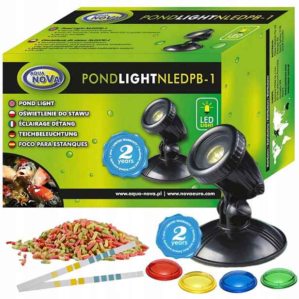 AquaNova NLED-PB1 Led osvětlení do jezírka bonus