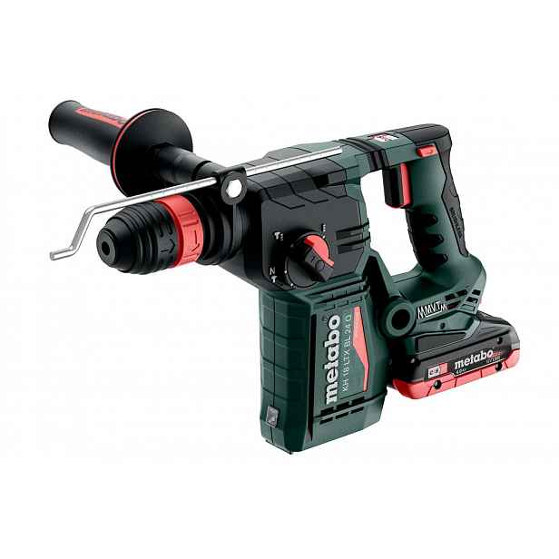 Metabo - 18V AKU kombinované kladivo, 2x aku 4,0 Ah LiHD, nabíječka 601714800