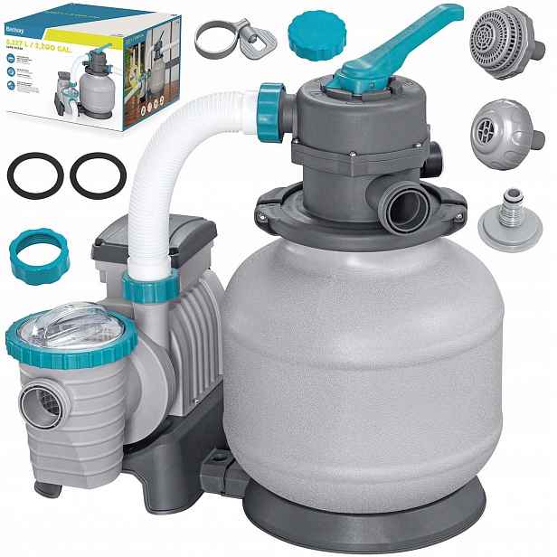 Písková pumpa pro bazény 8327 L/h Bestway 58499