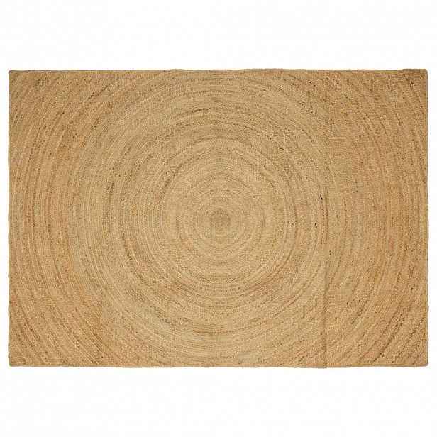 vidaXL Kusové koberce Přírodní 160 x 230 cm juta