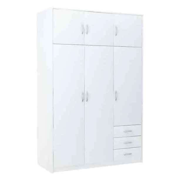 Casarredo Šatní skříň VIKA 6D3SZ bílá