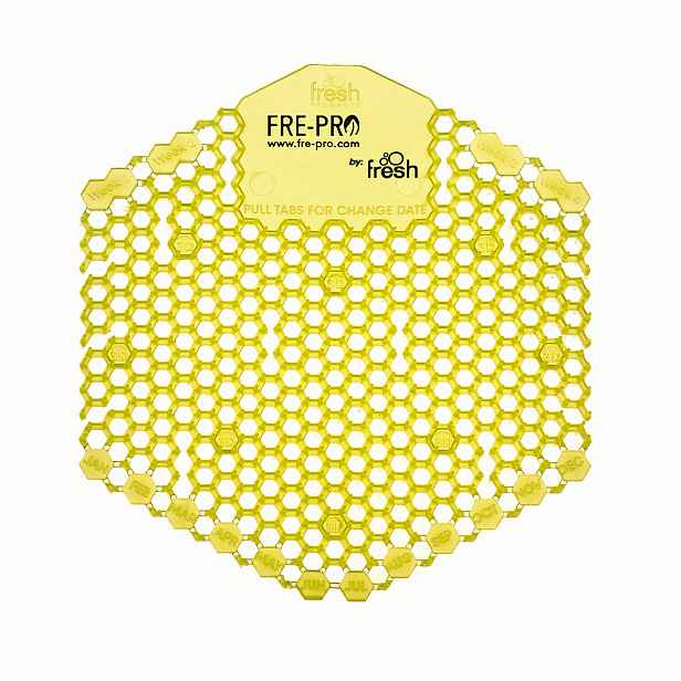 FrePro Pisoárové sítko FRE PRO WAVE 3D Citrus (žlutá) 013005