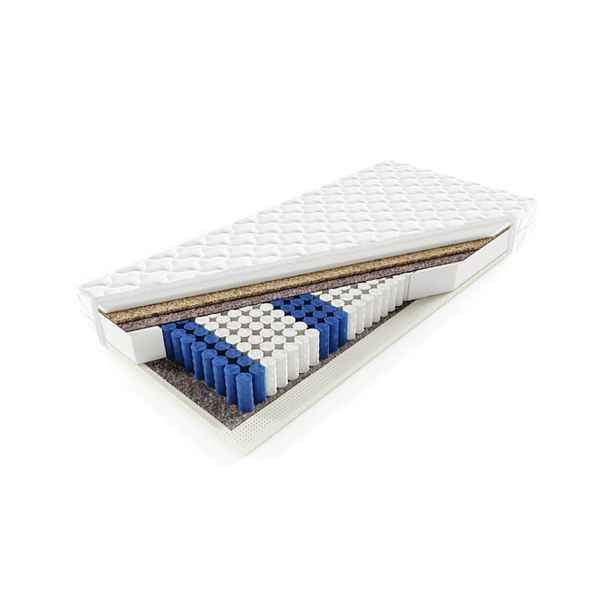 Taštičková matrace Zoe H3 19 cm – kokos, latex, 7 zón komfortu - 80/90/120/140/160/180