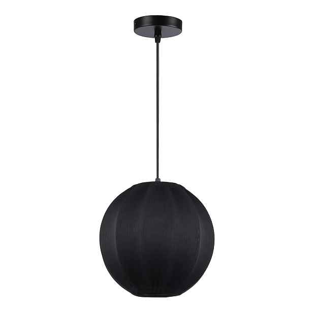 Závěsná lampa Milagro Dana černá Ø25 cm E27 15W minimalistická