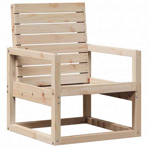 vidaXL Zahradní židle 57,5 x 63 x 76 cm masivní borové dřevo