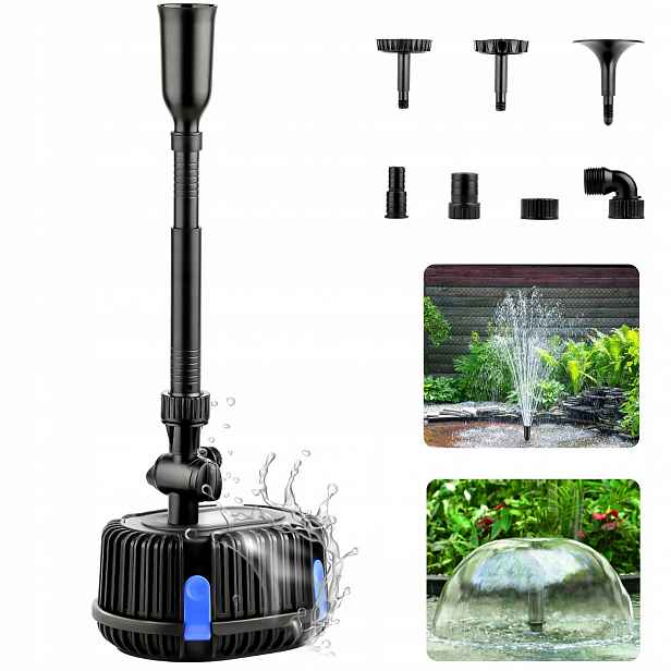 Fontánová Pumpa Do Jezírka Kaskada 1000 l/h 20 W
